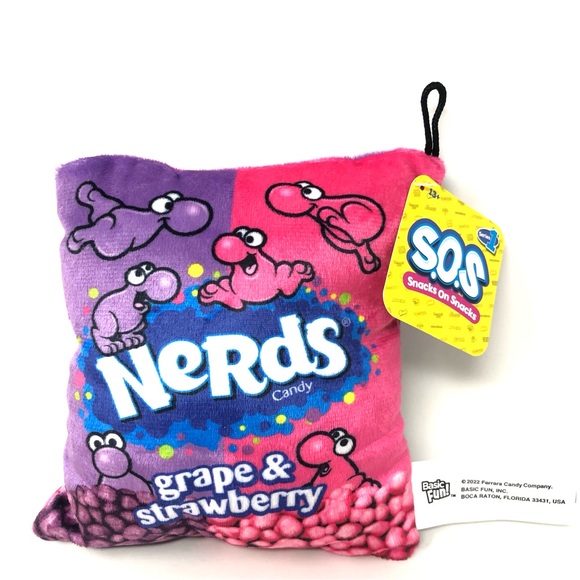 S.O.S. Snack On Snacks Series 1 Nerds Candy Plush Toy 5” - Picture 2 of 4